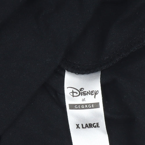 Disney at George Women’s Black Animal Party T-Shirt XL
