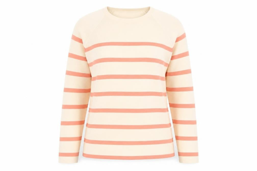 Front view of Gallery Women’s Multicoloured Striped jumper UK S
