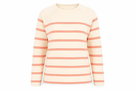 Front view of Gallery Women’s Multicoloured Striped jumper UK S