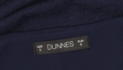 Dunnes Womens Blue V-Neck Sleeveless Tank Top Size S