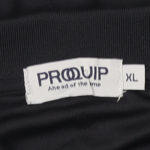 Proquip Men’s Black XL Golf Polo Shirt Lightweight Polyester