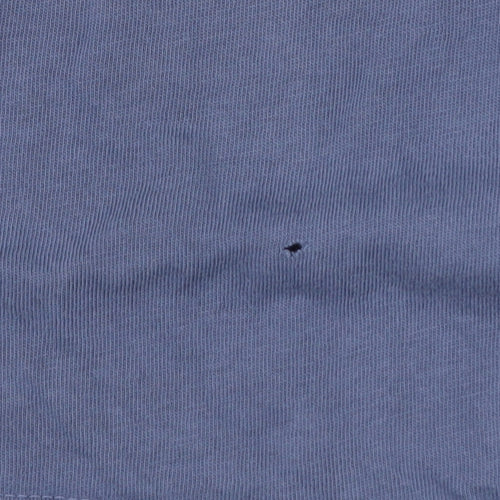 Adidas Boys Blue Graphic Logo T-Shirt Short Sleeve Size 10 Years