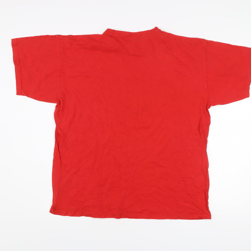 Manchester United Men’s Red L T-Shirt Champions 2013 Cotton