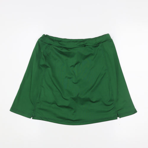 Atak Sports Womens Green M Athletic Skort Hockey Tennis Training