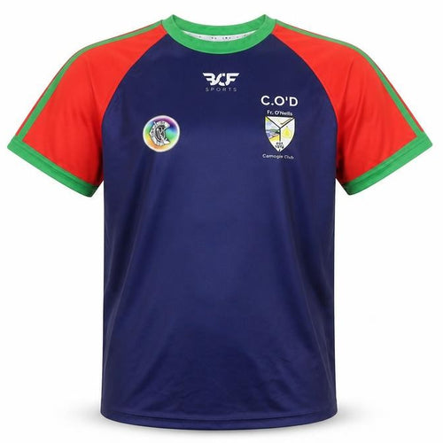 BCF Sports Men’s Blue Football Rugby Jersey T-Shirt Size M