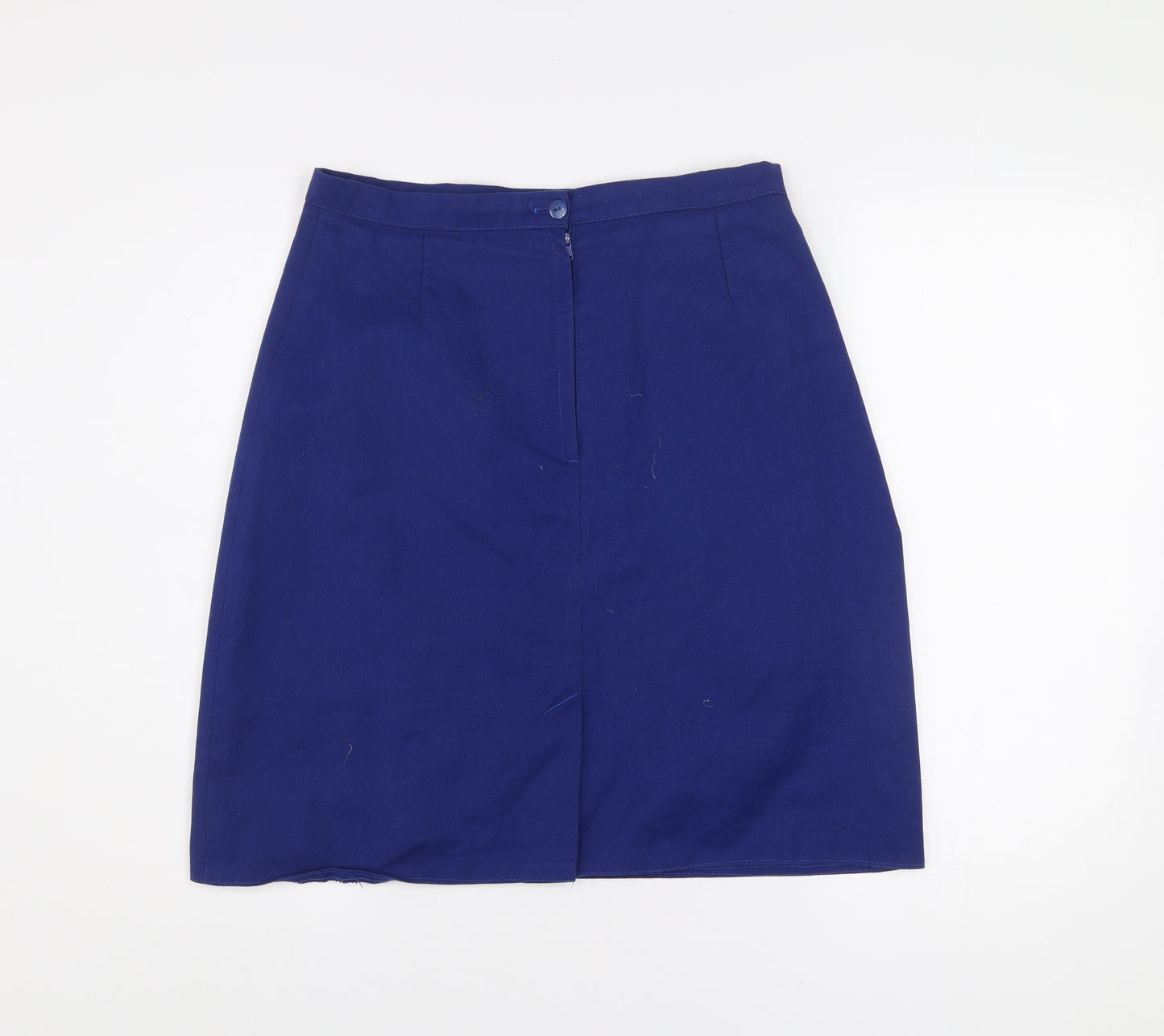 Hunter Women’s Blue Knee Length Pencil Skirt Size 14 Workwear