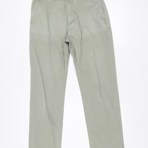 Debenhams Men's Grey Chino Trousers 34W 31L Regular Fit