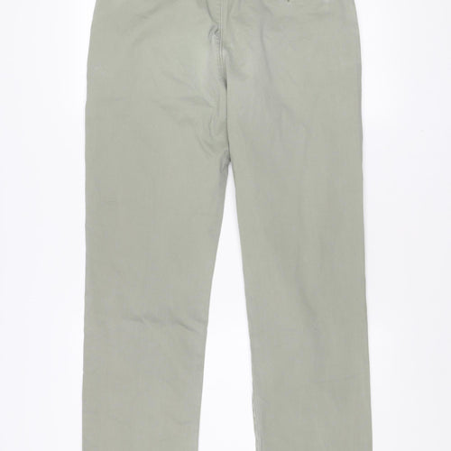 Debenhams Men's Grey Chino Trousers 34W 31L Regular Fit