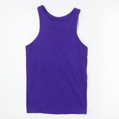 Dunnes Stores Womens Purple XS Racerback Tank Top Athletic Fit