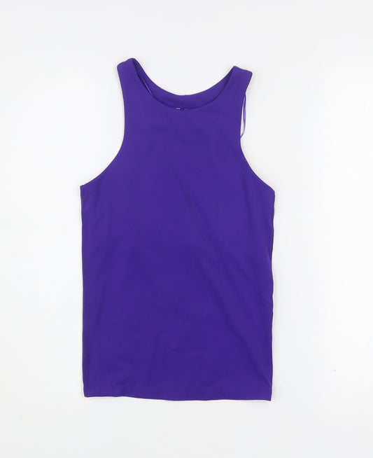 Dunnes Stores Womens Purple XS Racerback Tank Top Athletic Fit