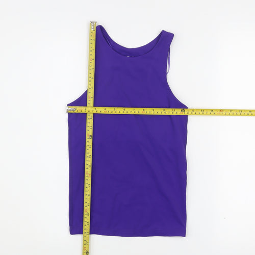 Dunnes Stores Womens Purple XS Racerback Tank Top Athletic Fit