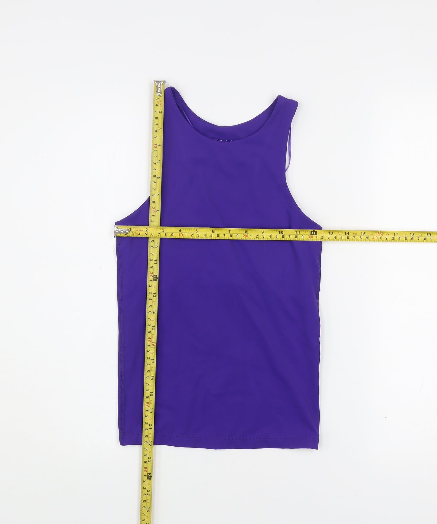 Dunnes Stores Womens Purple XS Racerback Tank Top Athletic Fit