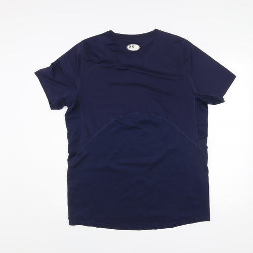 Under Armour Men’s Blue Athletic T-Shirt Size M Short Sleeve