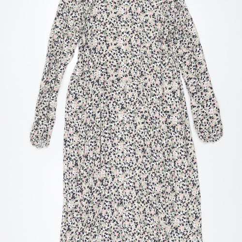 Marks and Spencer Women’s Multicoloured Midi Shirt Dress Size 10