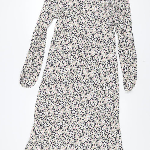 Marks and Spencer Women’s Multicoloured Midi Shirt Dress Size 10