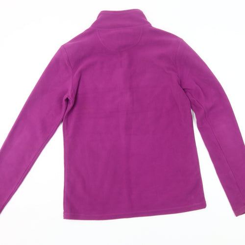 Peter Storm Women’s Purple Fleece Sweatshirt Size 10 Half Zip