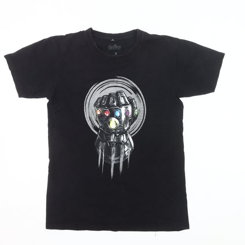 Marvel Avengers Infinity War Men’s Black Small Graphic T-Shirt