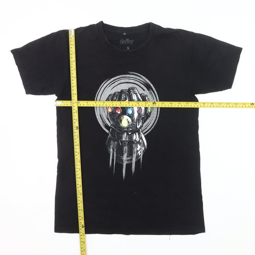Marvel Avengers Infinity War Men’s Black Small Graphic T-Shirt