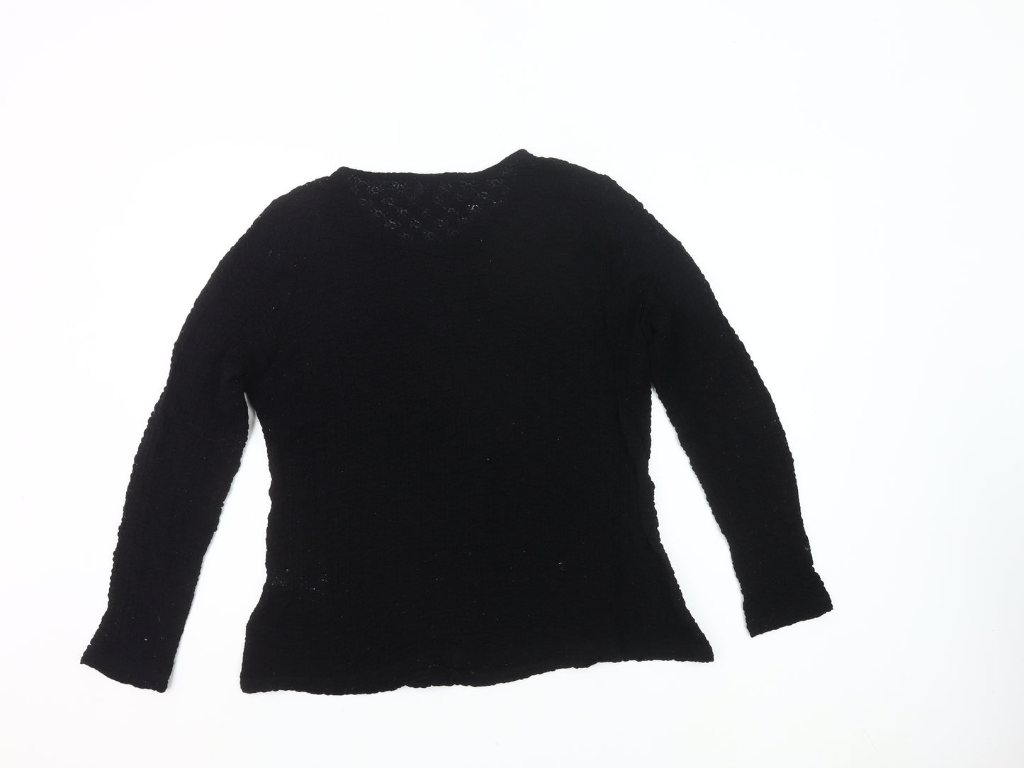 Savida Women’s Black Lace Long Sleeve Blouse Size 20