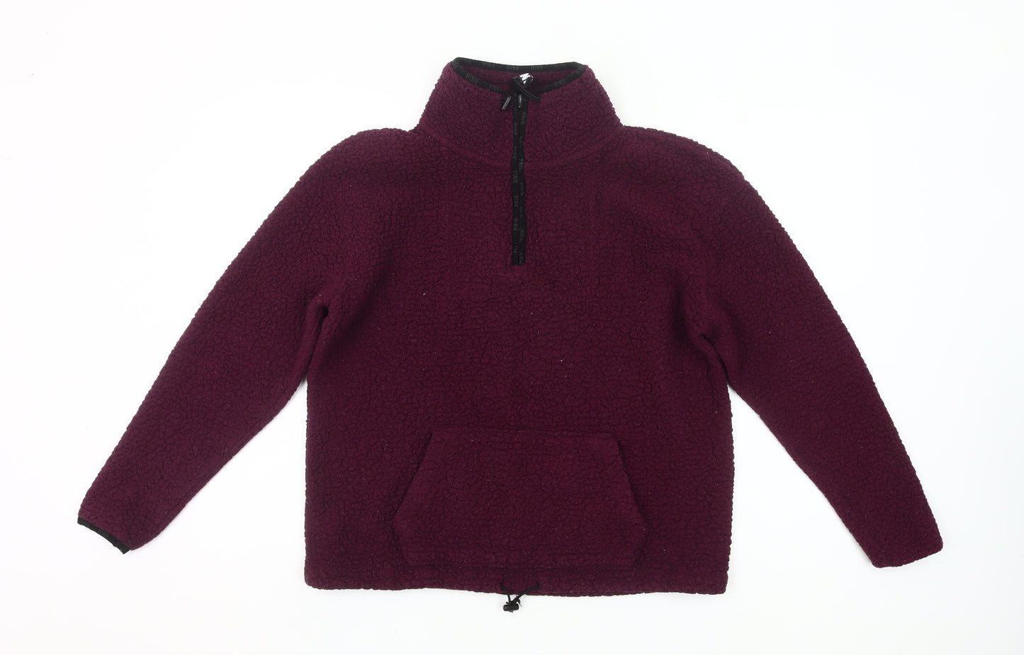 Victoria's Secret PINK Womens Purple XS Fleece Pullover Sweatshirt