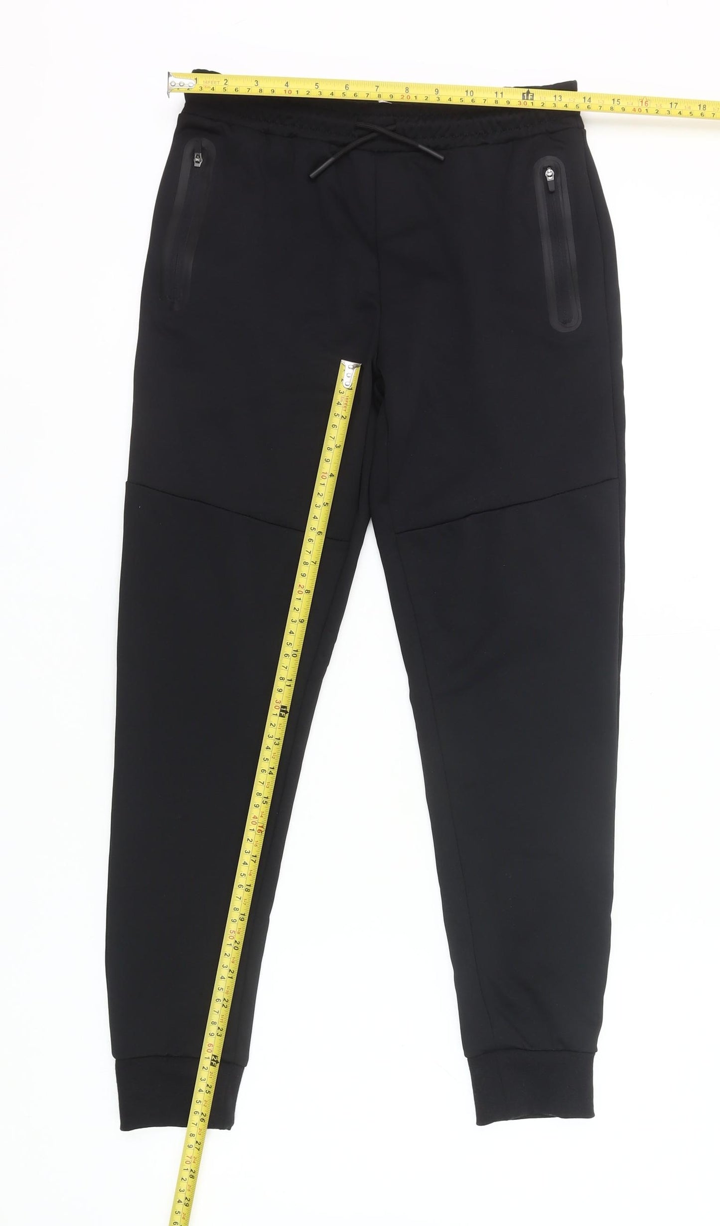 Dunnes Stores Men’s Black Jogger Trousers Size 28in Waist