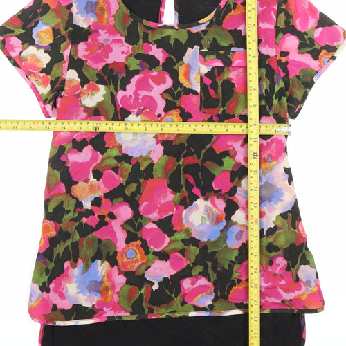 French Connection Women’s Multicoloured Floral Tunic Blouse XS