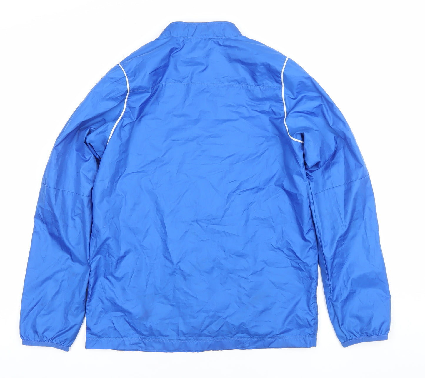 Nike Boys Blue Track Jacket 12-13 Years York City Foundation Sports Zip