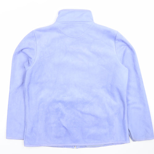Tayberry & Co. Women's Blue Fleece Full Zip Jacket Size XL