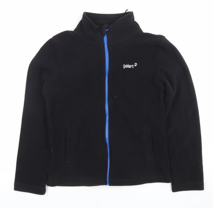 Gelert Boys Black Fleece Full Zip Jacket 13 Years Hiking Outdoor