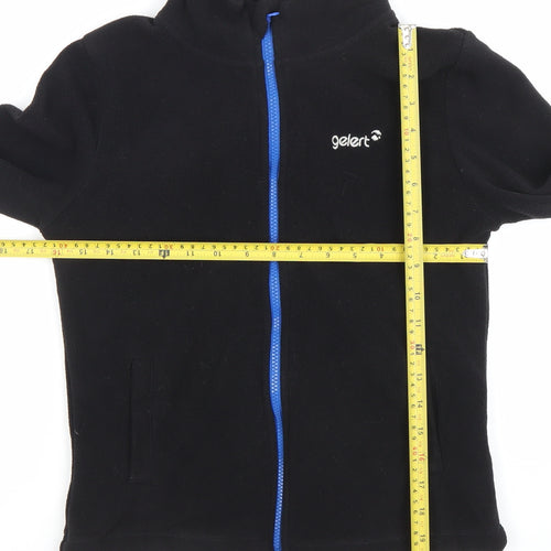Gelert Boys Black Fleece Full Zip Jacket 13 Years Hiking Outdoor
