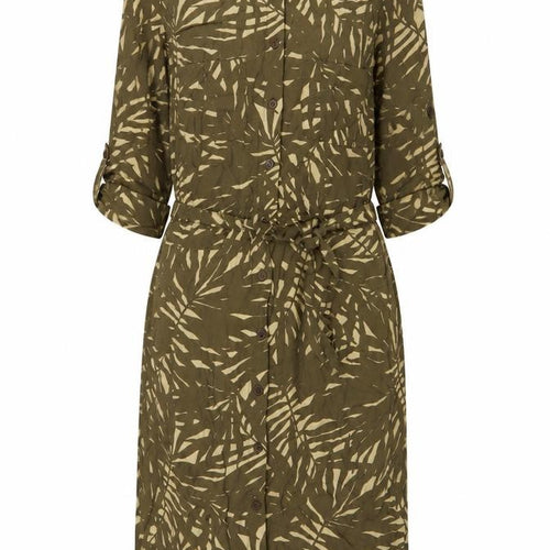 Artigiano Women’s Green Shirt Dress Size 12 Viscose Midi Casual