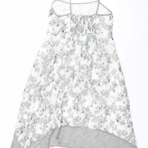 Love Me Tender Women’s Grey Floral Slip Midi Dress Size 10