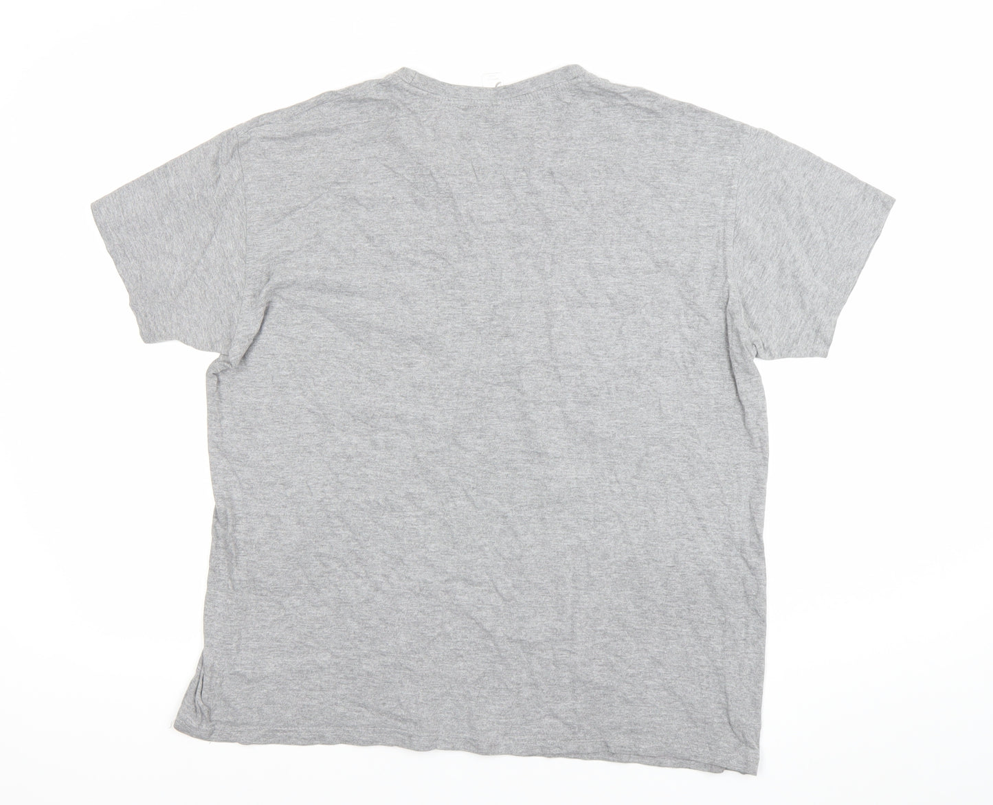 Imperial Men's Grey Evolution Funny Graphic T-Shirt Size L