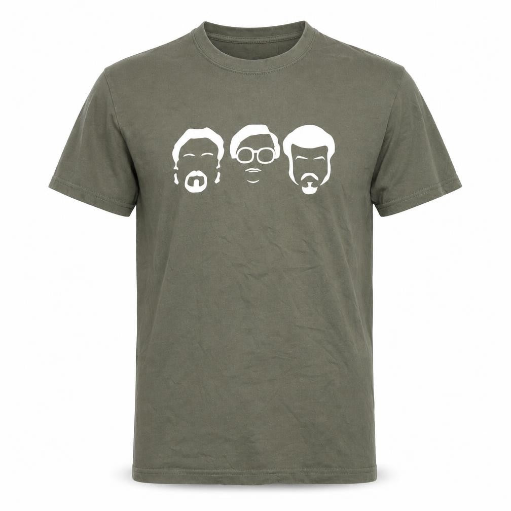 SOL'S Men Green Small Graphic Print Cotton Crew Neck T-Shirt
