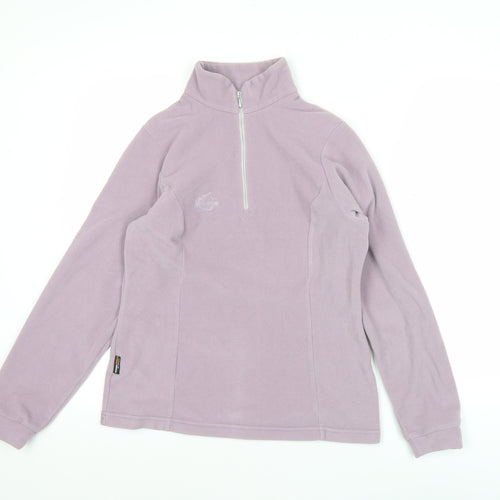 Lafuma Women’s Purple Fleece Sweatshirt Small 1/2 Zip Outdoor