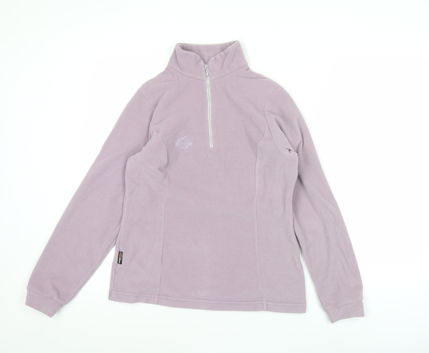 Lafuma Women’s Purple Fleece Sweatshirt Small 1/2 Zip Outdoor