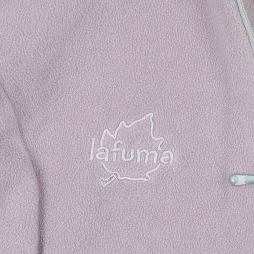 Lafuma Women’s Purple Fleece Sweatshirt Small 1/2 Zip Outdoor