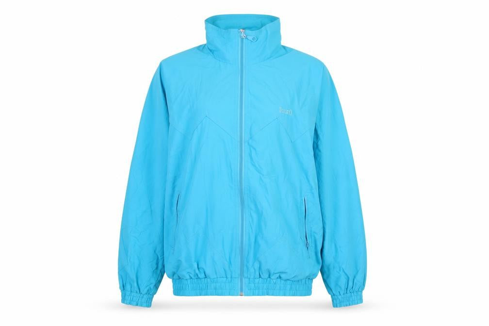 Rodeo Teens Blue Nylon Windbreaker Jacket Size 12 Retro Sportswear