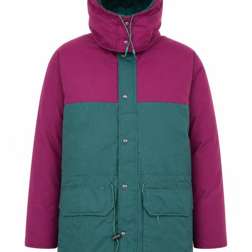 Regatta Men’s Green Purple Parka Jacket S 97cm Hooded Waterproof