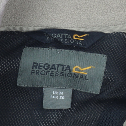 Regatta Mens Beige Fleece Jacket UK M Full Zip Outdoor Hiking