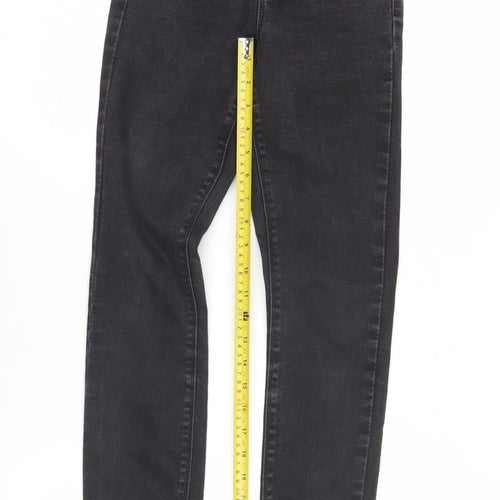 Denim Co. Womens Black Skinny Jeans Size 8 Slim Fit Stretch Denim