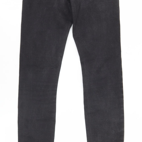 Denim Co. Womens Black Skinny Jeans Size 8 Slim Fit Stretch Denim