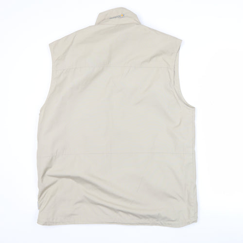 Regatta Men's Beige Waistcoat S 38in Outdoor Multi Pocket Bodywarmer