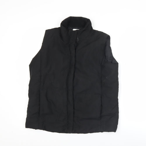 Debbie Morgan Men’s Black Padded Waistcoat Bodywarmer S