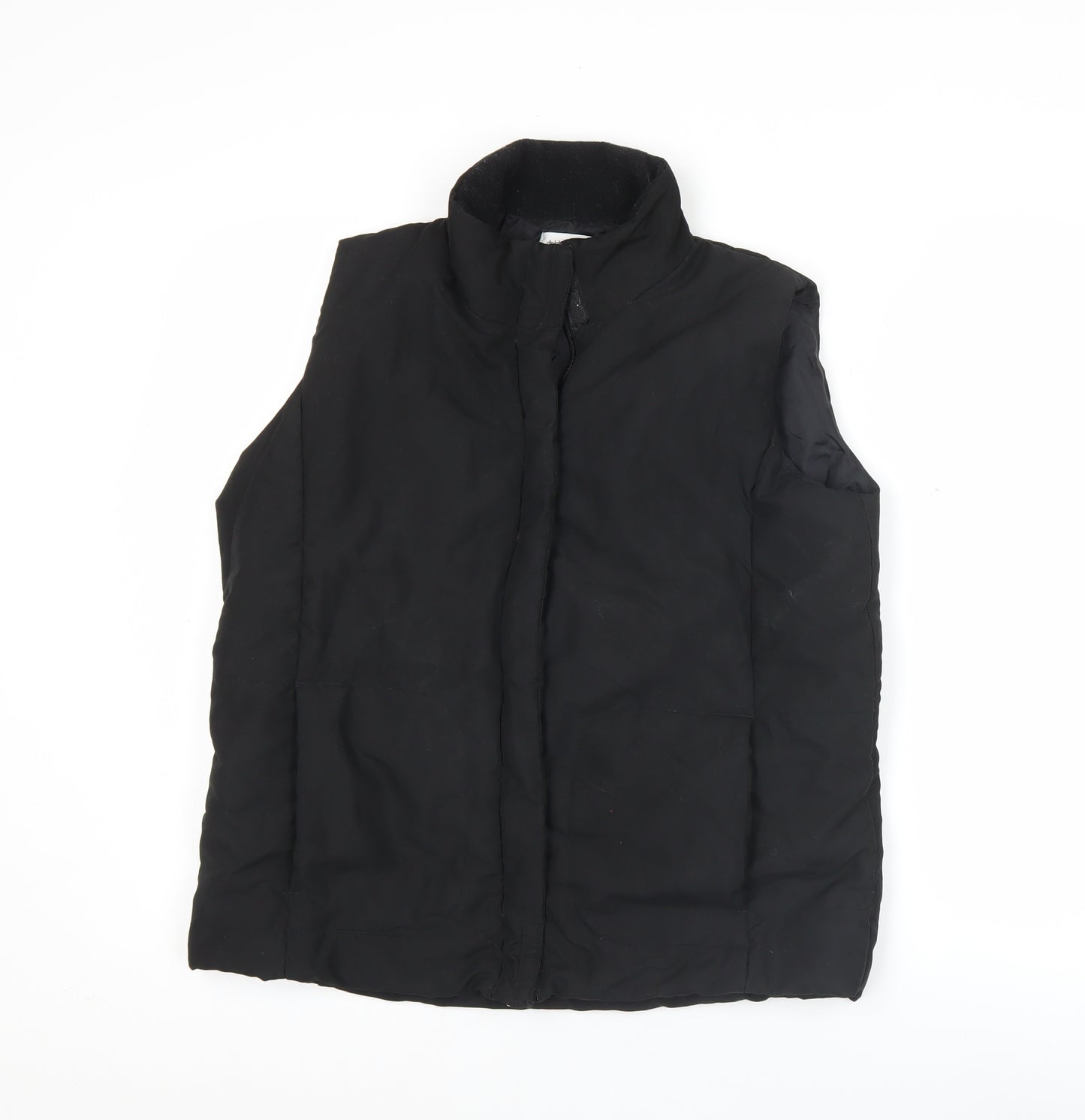 Debbie Morgan Men’s Black Padded Waistcoat Bodywarmer S