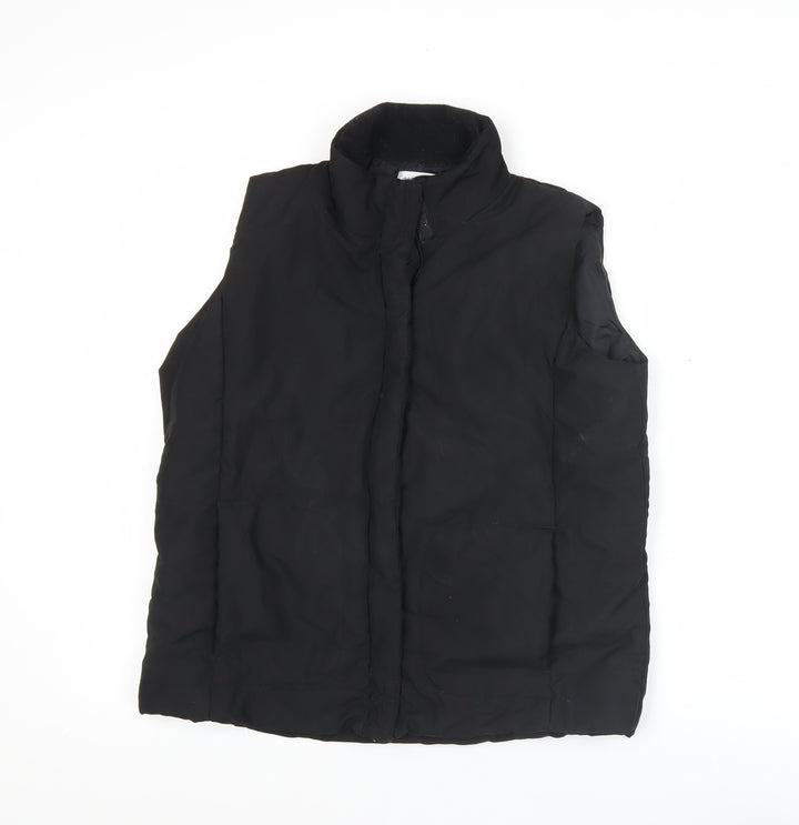 Debbie Morgan Men’s Black Padded Waistcoat Bodywarmer S