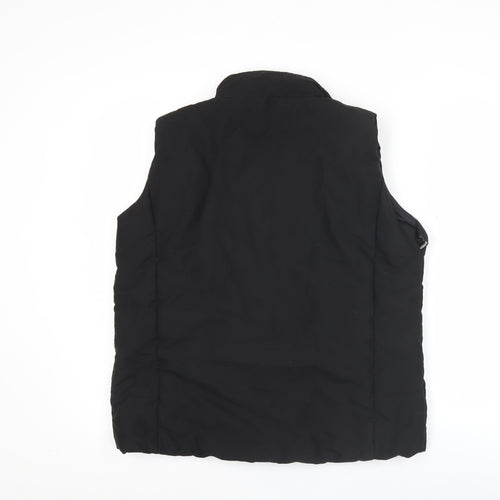 Debbie Morgan Men’s Black Padded Waistcoat Bodywarmer S