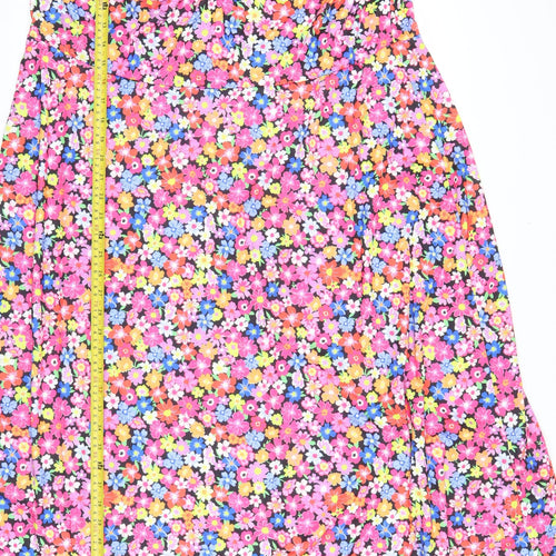 Yours Women’s Multicoloured Floral Shift Dress Plus Size 22-24