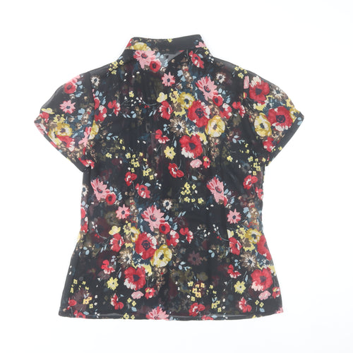Marks and Spencer Womens Multicoloured Floral Blouse UK 12