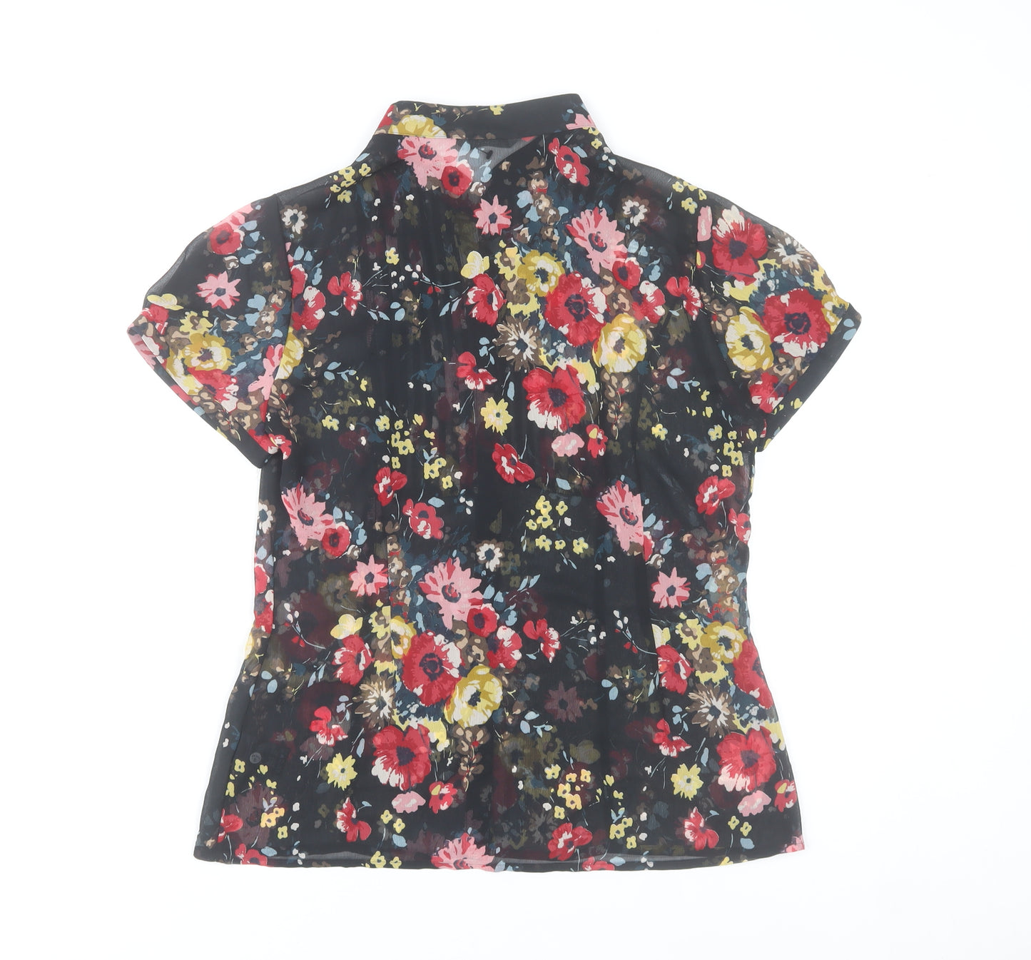 Marks and Spencer Womens Multicoloured Floral Blouse UK 12